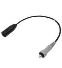 FEMALE OFFROAD STRAIGHT CABLE TO MALE STX STEREO OR TRAX INTERCOM ADAPTER