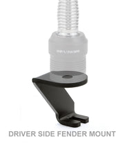 A-PILLAR ANTENNA MOUNT FORD F-SERIES CHEVY SILVERADO DODGE RAM - BOTH SIDES WITH ADAPTER PLACE