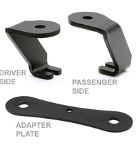 A-PILLAR ANTENNA MOUNT FORD F-SERIES CHEVY SILVERADO DODGE RAM - BOTH SIDES WITH ADAPTER PLACE