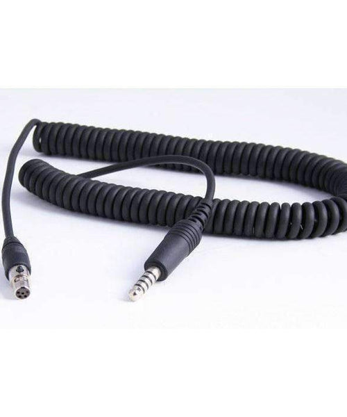 FIRECOM STYLE 5' FOOT HEADSET COIL CORD