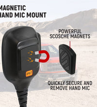 RAPTOR RADIO KIT WITH GMR45 POWER HOUSE GMRS MOBILE RADIO FOR 2010-PRESENT FORD RAPTOR.