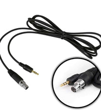 7' FOOT INTERCOM AUDIO RECORD CABLE FOR VIDEO & GOPRO CAMERAS