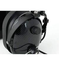 H22 OVER THE HEAD (OTH) HEADSET FOR 2-WAY RADIOS - CARBON FIBER