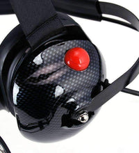 H42 BEHIND THE HEAD (BTH) HEADSET FOR 2-WAY RADIOS (CARBON FIBER)