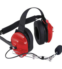 H42 BEHIND THE HEAD (BTH) HEADSET FOR 2-WAY RADIOS (RED)