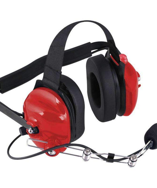 H42 BEHIND THE HEAD (BTH) HEADSET FOR 2-WAY RADIOS (RED)