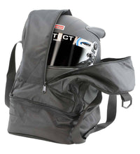 HELMET BAG WITH BOTTOM STORAGE COMPARTMENT