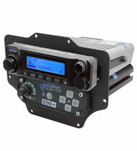 TALON HONDA - DASH MOUNT - 696 INTERCOM -G1 GMRS MOBILE RADIO AND ALPHA BASS BEHIND THE HEAD HEADSETS