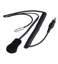 IMSA WIRED HELMET KIT WITH MIC, 3.5MM EAR BUD JACK, AND COIL CORD