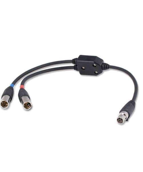 5-PIN TO DUAL 5-PIN INTERCOM SPLITTER CABLE