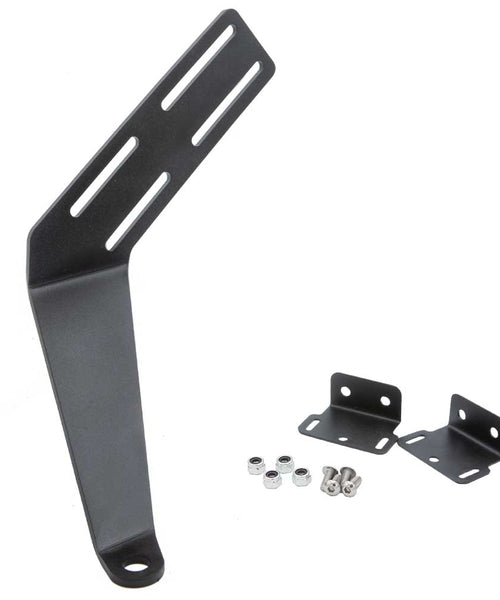 MOBILE RADIO MOUNT FOR JEEP JK AND JKU [4 DOOR ONLY] PASSENGER SIDE INTERIOR