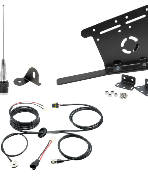 JP1 JEEP RADIO KIT WITH GMR45 POWER HOUSE MOBILE RADIO FOR JEEP JL WRANGLER JT