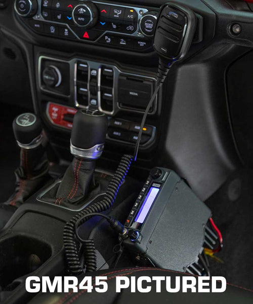 JP1 JEEP RADIO KIT WITH GMR45 POWER HOUSE MOBILE RADIO FOR JEEP JL WRANGLER JT