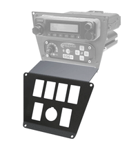 LOWER ACCESSORY PANEL FOR POLARIS RZR PRO XP, RZR TURBO R, AND RZR PRO R DASH MOUNT RADIO AND INTERCOM - SPOD TOUCH