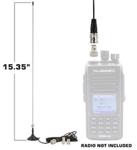 MAGNETIC MOUNT DUAL BAND ANTENNA FOR RUGGED HANDHELD RADIOS - R1, RDH-X, V3, AND RDH16