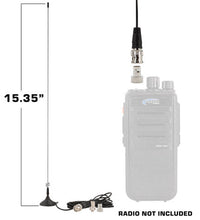 MAGNETIC MOUNT DUAL BAND ANTENNA FOR RUGGED HANDHELD RADIOS - R1, RDH-X, V3, AND RDH16