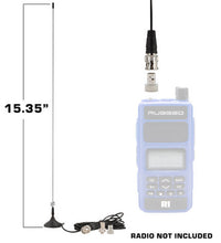 MAGNETIC MOUNT DUAL BAND ANTENNA FOR RUGGED HANDHELD RADIOS - R1, RDH-X, V3, AND RDH16