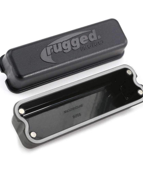 MAGNETIC RADIO COVER FOR RUGGED RADIOS M1, RM45, AND RM60 MOBILE RADIOS (BLACK)