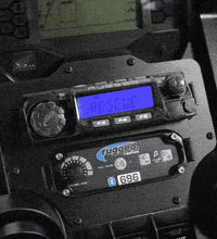 MAGNETIC RADIO COVER FOR RUGGED RADIOS M1, RM45, AND RM60 MOBILE RADIOS (CLEAR)