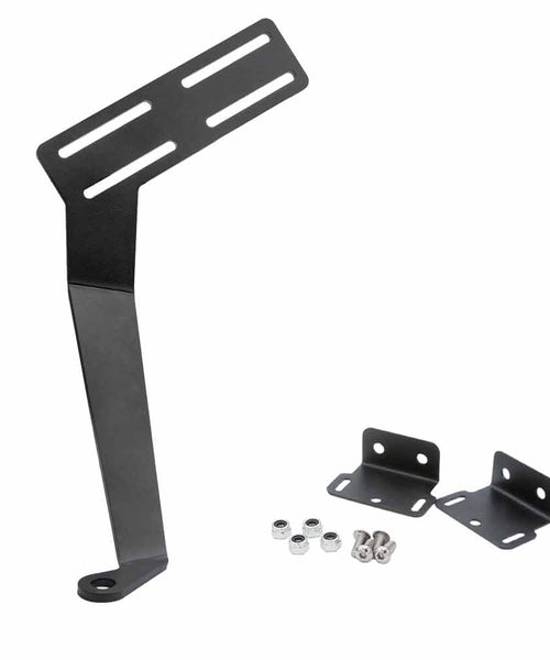 MOBILE RADIO MOUNT FOR JEEP JK - 2 DOOR ONLY - PASSENGER SIDE INTERIOR
