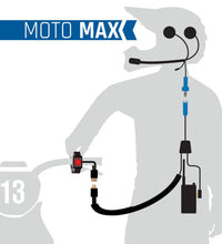 MOTO MAX KIT WITH RADIO, HELMET KIT, HARNESS, AND HANDLEBAR PUSH-TO-TALK (GMR2)