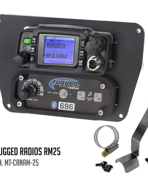 CAN-AM COMMANDER INTERCOM AND RADIO MOUNT (KENWOOD TK7360)