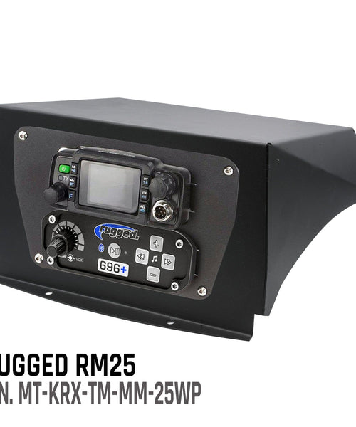 KAWASAKI KRX MULTI MOUNT (TOP MOUNT) KIT FOR MOTOROLA RADIO AND INTERCOM