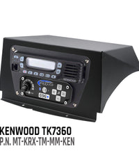KAWASAKI KRX MULTI MOUNT (TOP MOUNT) KIT FOR MOTOROLA RADIO AND INTERCOM