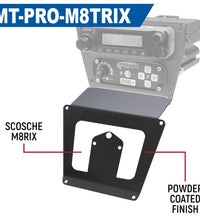 LOWER ACCESSORY PANEL FOR POLARIS RZR PRO XP, RZR TURBO R, AND RZR PRO R DASH MOUNT RADIO AND INTERCOM - SPOD TOUCH