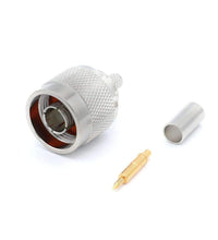 N-TYPE MALE ANTENNA CONNECTOR RG58