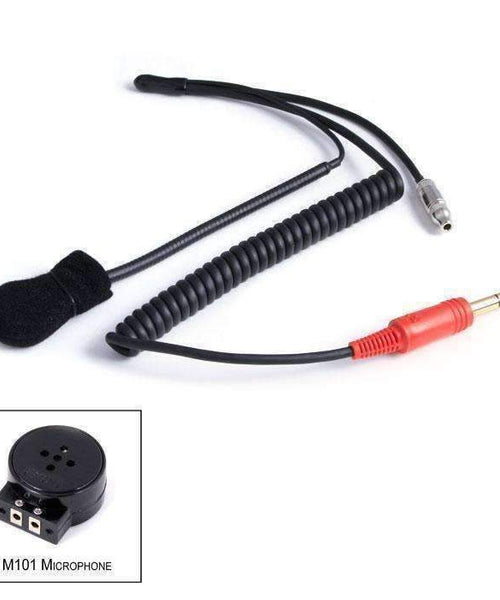 NASCAR WIRED HELMET KIT WITH MIC, 3.5MM EARBUD JACK & COIL CORD