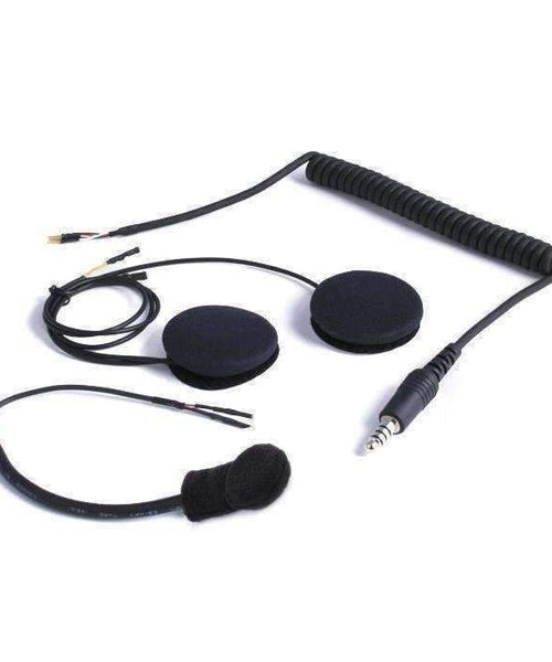PELTOR COIL CORD HELMET KIT WITH FLEX BOOM MIC AND HELMET KIT SPEAKERS