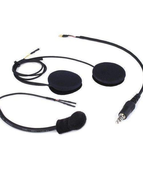PELTOR STRAIGHT CORD HELMET KIT WITH FLEX BOOM MIC AND HELMET SPEAKERS