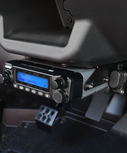 XP POLARIS - DASH MOUNT ROCKER SWITCH INTERCOM - G1 GMRS MOBILE RADIO AND BEHIND THE HEAD HEADSETS
