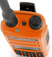 2 PACK - GMR2 HANDHELD GMRS FRS RADIO PAIR - BY RUGGED RADIOS - SAFETY ORANGE