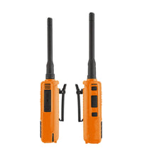 2 PACK - GMR2 HANDHELD GMRS FRS RADIO PAIR - BY RUGGED RADIOS - SAFETY ORANGE