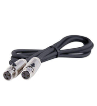 3-PIN FEMALE TO FEMALE PUSH TO TALK (PTT) ADAPTER CABLE