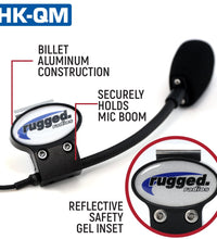 QUICK INSTALL HELMET KIT MICROPHONE MOUNT