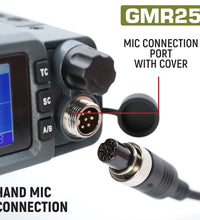 GMRS 25 WATT MOBILE RADIO KIT WITH ANTENNA AND UNI-MAG MOUNT