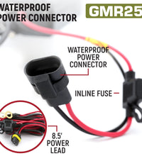 GMRS 25 WATT MOBILE RADIO KIT WITH ANTENNA AND UNI-MAG MOUNT