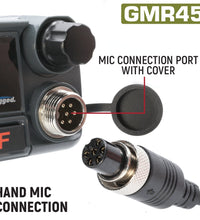 GMRS 45 WATT MOBILE RADIO KIT WITH ANTENNA AND UNI-MAG MOUNT