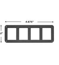ROCKER SWITCH PANEL BEZEL FOR OBS FORD BRONCO F150 AND F250 DASH