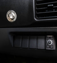 ROCK SWITCH PANEL FOR OBS FOR BRONCO, F150, AND F250 LOWER DASH
