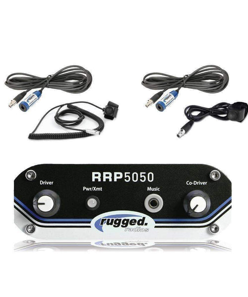 RRP5050 2 PERSON RACE INTERCOM KIT (HELMET KITS & HEADSETS NOT INCLUDED)