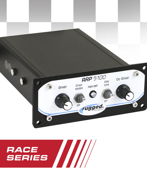 RRP5100 PRO RACE SERIES PANEL MOUNT 2 PERSON INTERCOM - WITH DSP