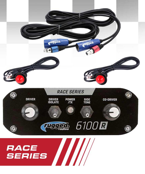 RRP6100 2 PERSON RACE INTERCOM KIT (NO DIGITAL SPEECH PROCESSOR INSTALLED)