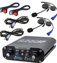 RRP6100 2 PERSON RACE INTERCOM SYSTEM WITH HELMET KITS (NO DIGITAL SPEECH PROCESSOR INSTALLED)