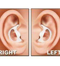 RUBBER EAR MOLD BUDS FOR ACOUSTIC TUBES (RIGHT SIDE)