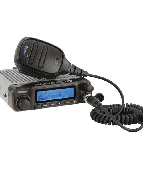 RUGGED M1 RACE SERIES WATERPROOF MOBILE RADIO - DIGITAL AND ANALOG