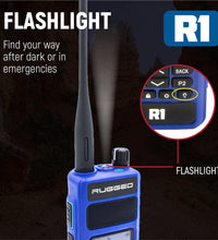 RUGGED HANDHELD 5W DUAL BAND DIGITAL/ANALOG RADIO